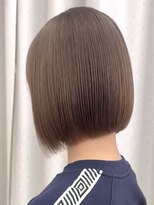 エルヘアメゾン(el. hair maison) ヘイリーボブパツっとボブ切りっぱなしボブショートボブ