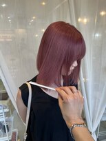 アルジャーノンリトリート(ALGERNON retreat)&nbsp;切りっぱなしボブ/ラベンダーピンク【和田一】