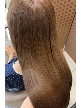 スタイル 横浜(STYLE) 【テラコッタ】ダブルカラー/１ブリーチダブルカラー