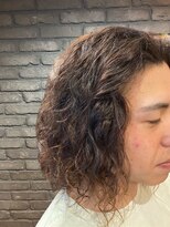 ソバージュ風パーマ