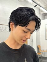 メンズ ニール 名古屋 伏見 丸の内(men's NEELU) [NEELU_take]センターパート/メンズショート/ニュアンスパーマ