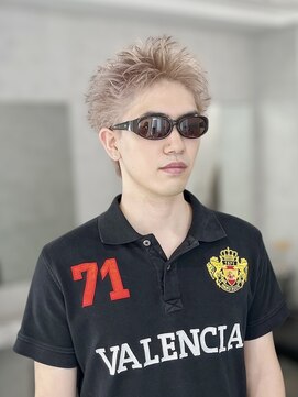 ネクストメンズ 表参道(NEXT men's) MEN’S HAIR/サーフカール/刈り上げセンターパート/渋谷