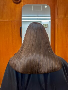 ベンジー 中目黒ii店(benji) 艶っぽいラベンダーブラウンがトレンド