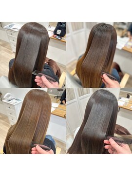 coeオリジナル☆毎日簡単スタイリング☆ナチュラルストレート