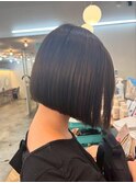 ヘイリーボブスモーキーブラウンダークブラウン◎20代~50代