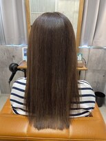 ARiA east byECLART新宿東口店 髪質改善 個室サロン【アリアイーストバイエクラート】&nbsp;髪質改善縮毛矯正ビフォーアフター