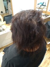 くせ毛と細毛で諦めていた方の髪質改善ストレート