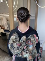 ノード(NODO)&nbsp;振袖ヘアアレンジ