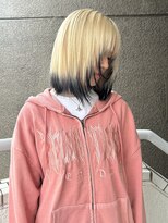 イエナ 渋谷(IENA)&nbsp;ピンクベージュハイライト三毛猫カラーミルクティーブロンド1