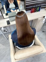 シシ 新宿(She 2.)&nbsp;ショコラブラウン/ロングヘア/髪質改善/ツヤ髪ストレート/垢抜け