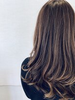 リアン 熊谷本店(Rien) 透明感◎流行りのコントラストハイライト×セミディ