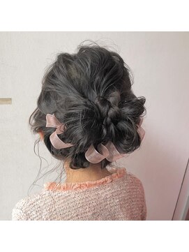 ユニティ(Unity) 【Unity】キッズアレンジ　ヘアアレンジ　お呼ばれヘア