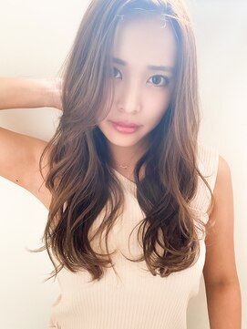 チョビー 銀座(chobii) 道村/グレージュ/デジパ /イルミナカラー /ウェーブパーマ/