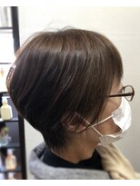 ヘアーメイク クーラ 行橋店(Hair make CURA) 襟足スッキリ30代40代50代丸みショート