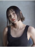 前髪/くびれ/イメチェン/ラベンダーカラー/インナーカラー東戸塚