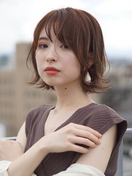 アトリエ フェム(atelier.fem) atelier.fem【秋hair】柔らかい動きの外ハネボブ