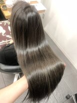 ノードオモテサンドウ(noeud omotesando)&nbsp;髪質改善＋透明感重視したグレージュカラー【イルミナカラー】