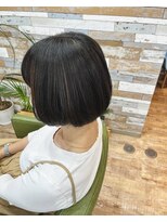 ハウオリ ヘアーワークス(Hauoli hair works)&nbsp;酸熱トリートメント×ツヤツヤ収まりボブ