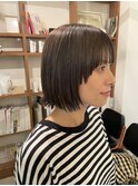 【Barouche】　ワイドバング　切りっぱなし　堀江