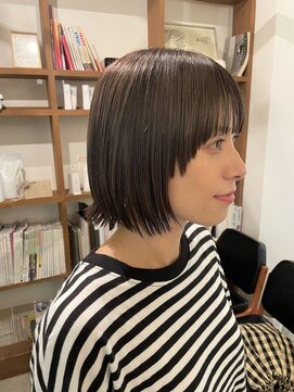 バローチェ(Barouche) 【Barouche】　ワイドバング　切りっぱなし　堀江