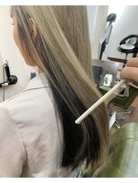 エルソル(Elsol) 【Elsol】ホワイトグレージュインナーブラック