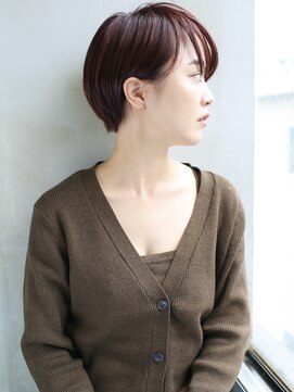 バース(BIRTH) 天神【BIRTH】モテ大人可愛いショート×暖色系カラー　10