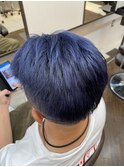 ブルーラベンダー/ネイビー