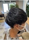 【Quartett】ナチュラルマッシュ ソフト刈り上げ