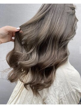ヘアー アレス(hair ales) ●オリーブグレージュ オリーブベージュ 透け感 透明感