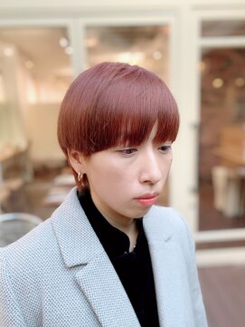 メイクス 表参道(MAKE'S omotesando) 綺麗なオレンジブラウンのマッシュルーム