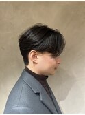 センターパート/ニュアンスパーマ/メンズスタイル