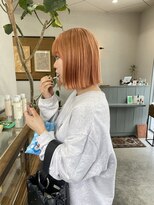 ヘアー バトン(hair vaton) オレンジベージュ