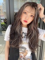 ロンドルーナ 岐阜(Lond Luna) 【岐阜】デザインカラーハイライト/顔周りレイヤーカット