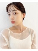 ショートカット/ショートボブ/白髪ぼかし/髪質改善/水天宮