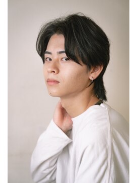 ヴォーチェ フォーヘアー(VOCE for hair) ナチュラルセンターパートウルフマッシュ10代20代30代