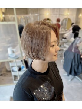 キールーム 伊丹西台店(Kir'oom) 刈り上げボブ