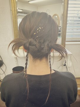 ビーンヘアスタジオ 蒲田(Bean hair studio) ツインカチモリヘア