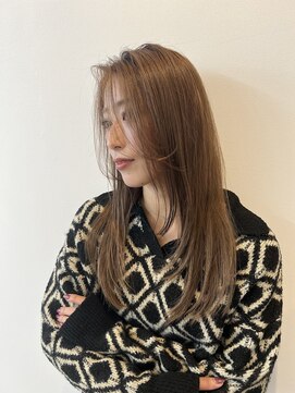 エルガ バイ コバルト(LGA by cobalt) レイヤースタイル×ラベンダーベージュ