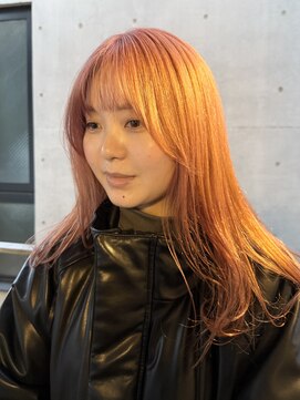 ガレージ バイ グリーン 原宿 表参道(Garage by green) 【RIHO】ツヤ感ピンクカラー