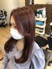 【人気NO.1】カット+透明感カラー+生オイルトリートメント￥16390→￥13380