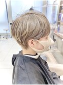 ハイトーンマッシュショート【Ash大泉学園　横山】