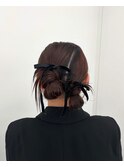 卒業式ヘアセット