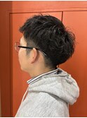 宮崎/ハイライト/メンズパーマ/宮崎駅