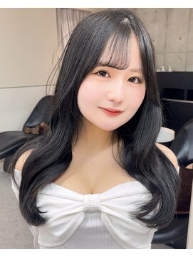 ロンドルピナス 小倉(Lond Lupinus) ブルーブラック/ワイドバング/美髪のススメ/外ハネボブ/北九州/