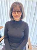 タッセルボブ×ナチュラルハイライト