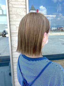 アイティス(Itice) 切りっぱなしボブ