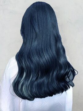 ユキオ(Yukio) 20代30代大人美人小顔ブリーチなし韓国ヘアブルーブラック