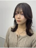 セミロングレイヤー×韓国トリートメント