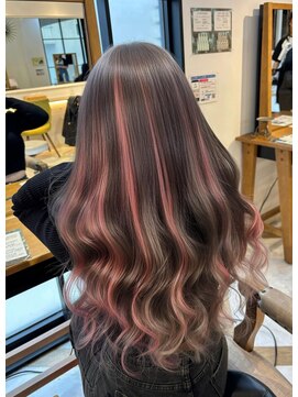 ラビスモア(Lovis moa) ラベンダーグレー/メルティカラー/似合わせカット/上尾/韓国