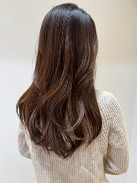 艶髪 髪質改善 ベージュカラー 透明感カラー レイヤーカット
